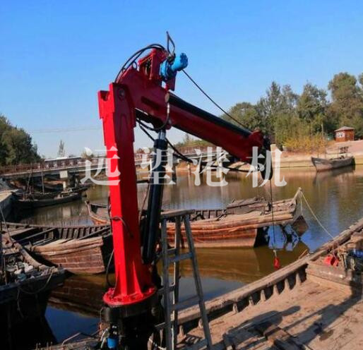 船用小型液壓吊機 船用小型液壓吊機